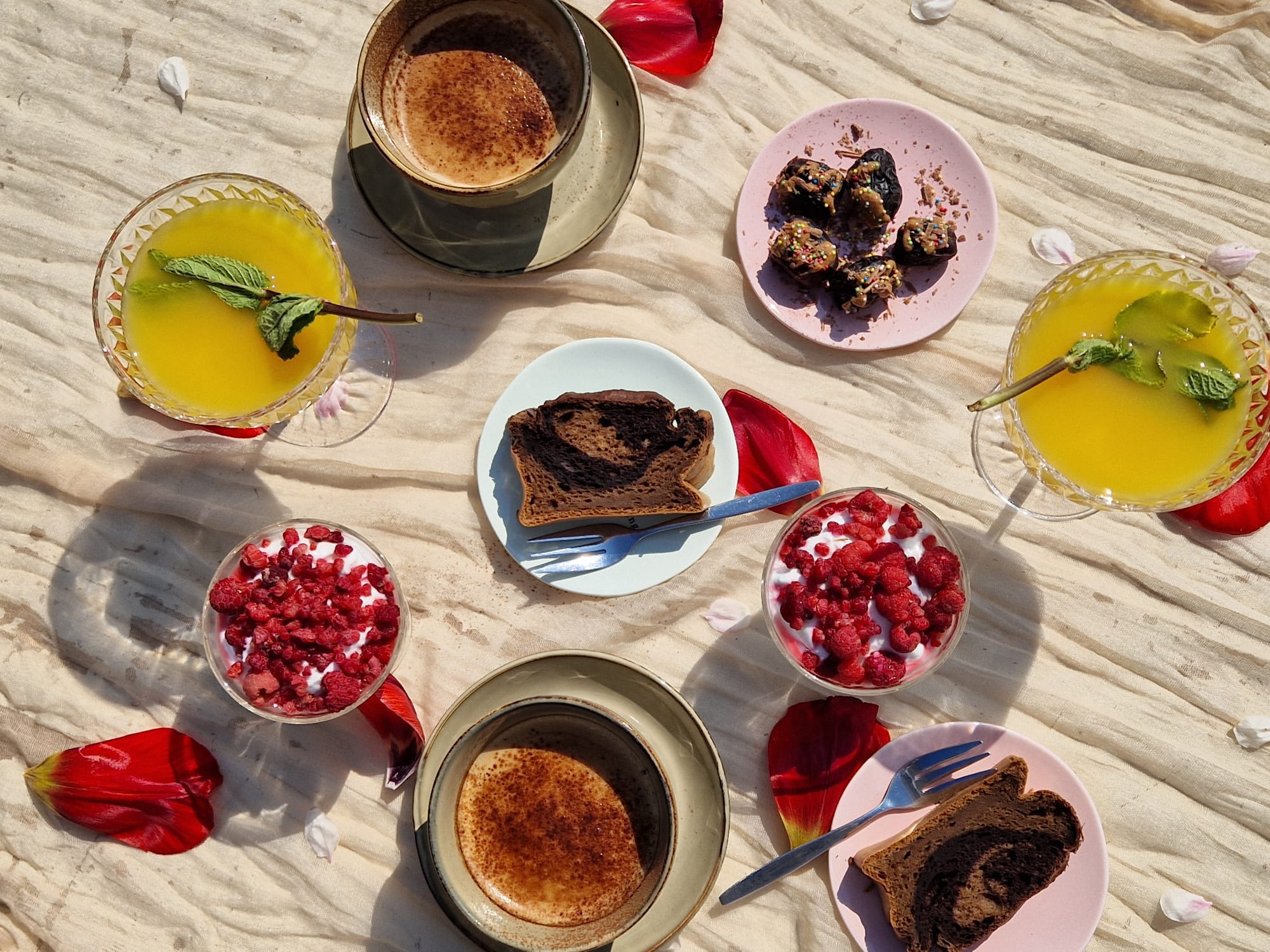 Koffie met een koekje arrangement
